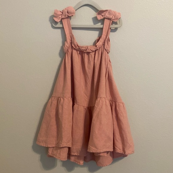 next Other - sweet flowy linen dress